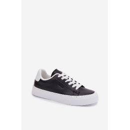 Sportiniai bateliai moterims iš dirbtinės odos, juodi Big Star BIG STAR SHOES