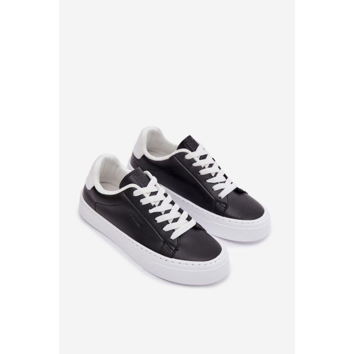 Sportiniai bateliai moterims iš dirbtinės odos, juodi Big Star BIG STAR SHOES