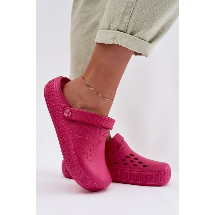 Moteriškos klumpės, rožinės Big Star BIG STAR SHOES
