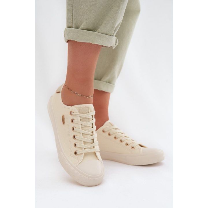 Sportbačiai moteriški žemi šviesiai smėlio Big Star BIG STAR SHOES