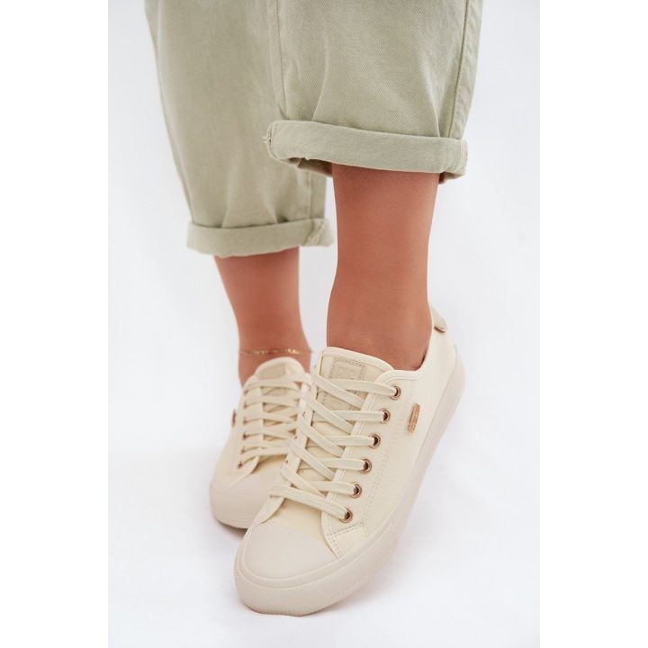 Sportbačiai moteriški žemi šviesiai smėlio Big Star BIG STAR SHOES
