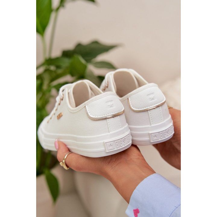 Bateliai moteriški balti Big Star BIG STAR SHOES