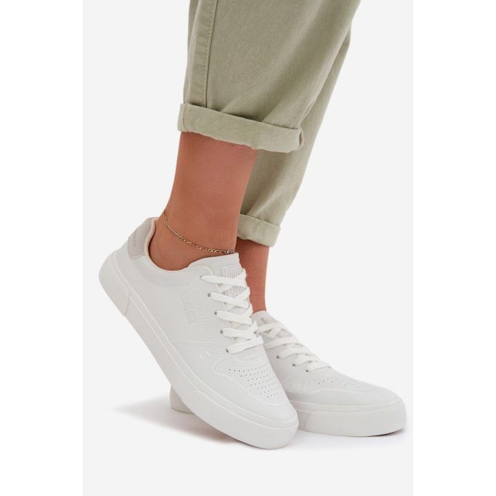Bateliai moteriški žemi balti Big Star BIG STAR SHOES