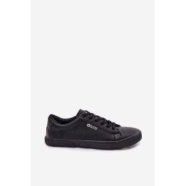 Vyriški sportbačiai iš dirbtinės odos juodi Big Star BIG STAR SHOES