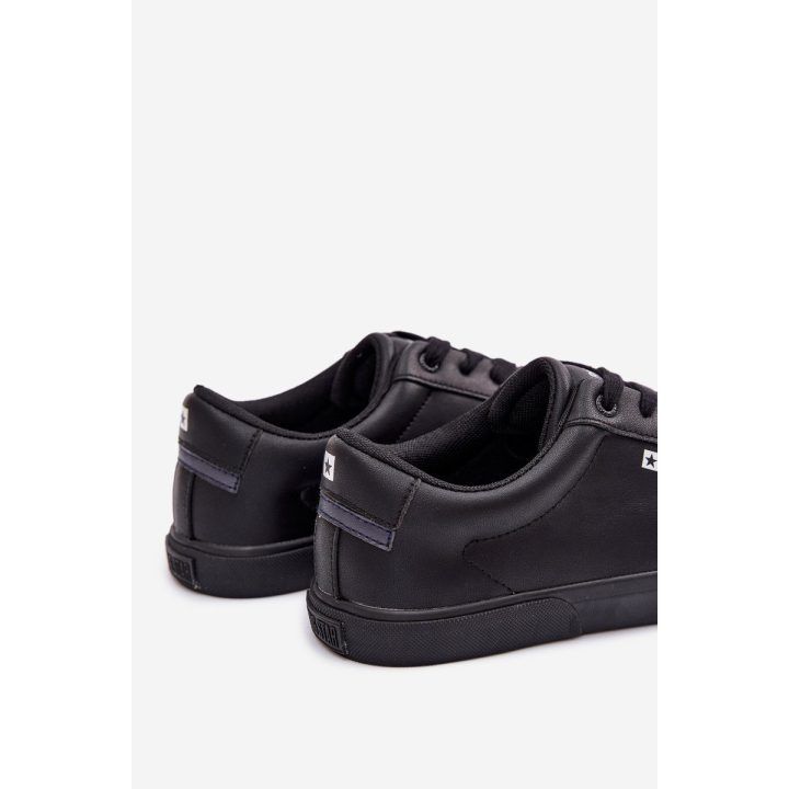 Vyriški sportbačiai iš dirbtinės odos juodi Big Star BIG STAR SHOES