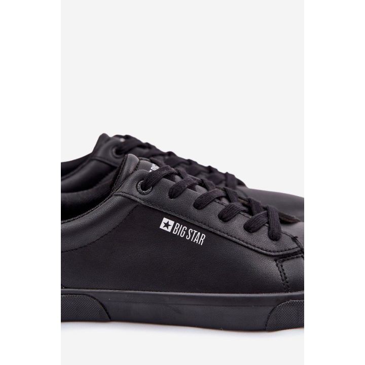 Vyriški sportbačiai iš dirbtinės odos juodi Big Star BIG STAR SHOES