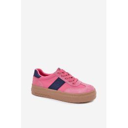 Moteriški sportbačiai su platforma iš zomšos Big Star BIG STAR SHOES