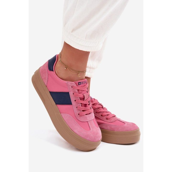 Moteriški sportbačiai su platforma iš zomšos Big Star BIG STAR SHOES