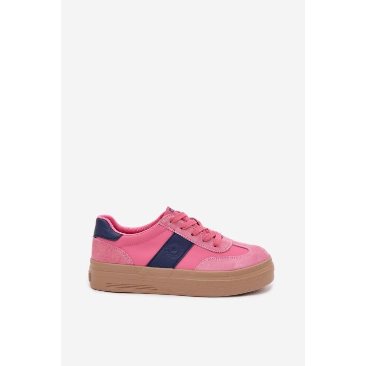 Moteriški sportbačiai su platforma iš zomšos Big Star BIG STAR SHOES