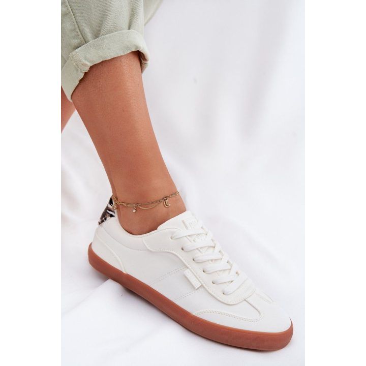 Moteriški sportbačiai tekstiliniai balti Big Star BIG STAR SHOES