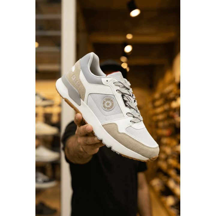 Vyriški sportbačiai ant platformos baltai-mėlyni Big Star BIG STAR SHOES