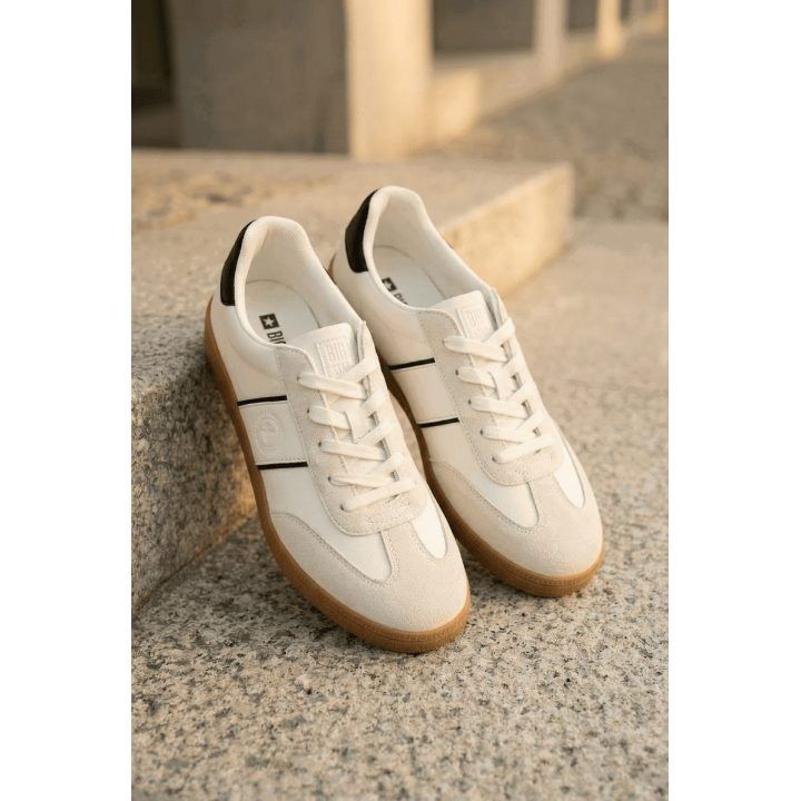 Vyriški sportbačiai iš audinio ir dirbtinės zomšos Big Star BIG STAR SHOES