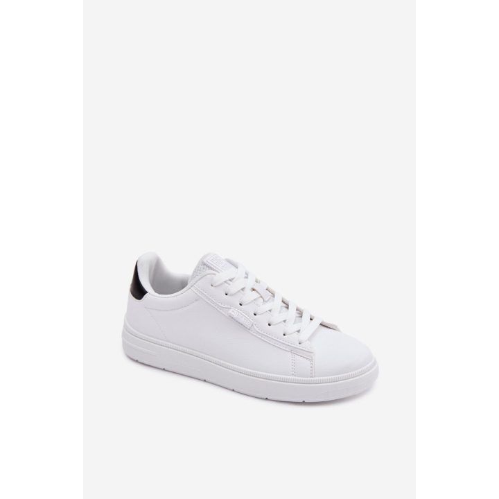 Vyriški žemo profilio sportbačiai iš dirbtinės odos balti Big Star BIG STAR SHOES