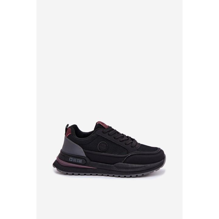 Vyriški sportbačiai su Hi-Poly įdėklu juodi Big Star BIG STAR SHOES