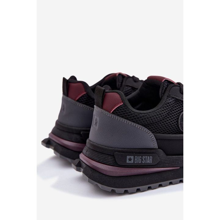 Vyriški sportbačiai su Hi-Poly įdėklu juodi Big Star BIG STAR SHOES