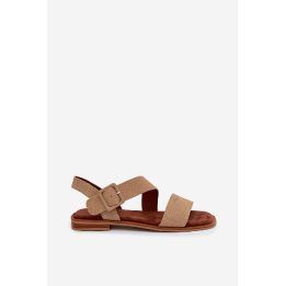 Moteriški sandalai iš zomšos smėlio spalvos Big Star BIG STAR SHOES