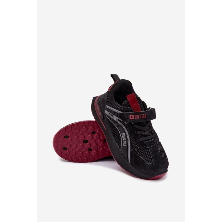 Vaikiški sportbačiai su lipduku ir HI-POLY įdėklu Big Star BIG STAR SHOES