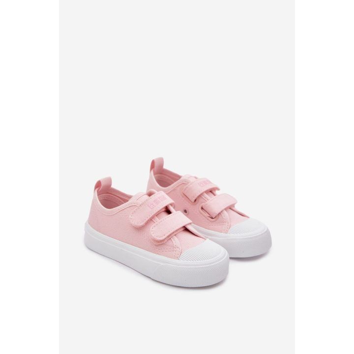 Vaikiški sportbačiai su guminiu noseliu rožinės Big Star BIG STAR SHOES