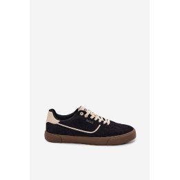 Vyriški sportbačiai iš zomšos juodi Big Star BIG STAR SHOES