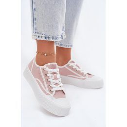 Moteriški sportbačiai ant platformos rožinės spalvos Big Star BIG STAR SHOES