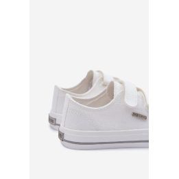 Vaikiški sportbačiai su 3 užsegimais balti Big Star BIG STAR SHOES