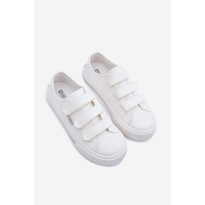 Vaikiški sportbačiai su 3 užsegimais balti Big Star BIG STAR SHOES