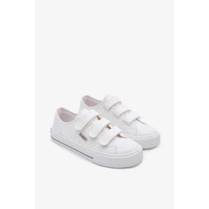 Vaikiški sportbačiai su 3 užsegimais balti Big Star BIG STAR SHOES