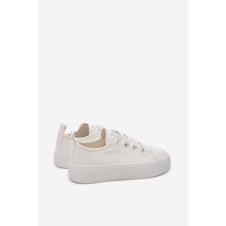 Vaikiški sportbačiai balti su elastinėmis gumelėmis Big Star BIG STAR SHOES
