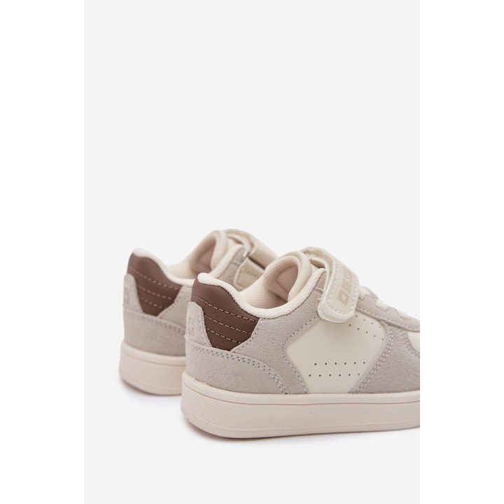 Vaikiški sportbačiai su lipuku smėlio spalvos Big Star BIG STAR SHOES