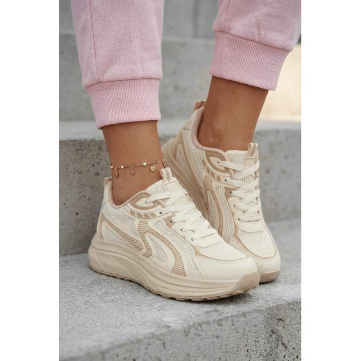 Smėlinės spalvos moteriški sportiniai batai Big Star BIG STAR SHOES