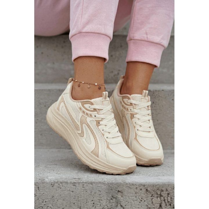 Smėlinės spalvos moteriški sportiniai batai Big Star BIG STAR SHOES