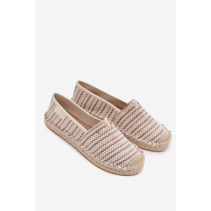 Smėlio spalvos moteriškos espadrilės Wrangler WRANGLER