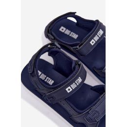 Tamsiai mėlyni moteriški platforminiai sandalai 36–41 BIG STAR SHOES
