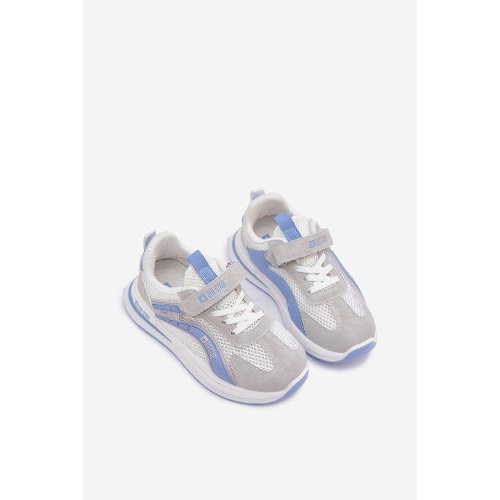 Balti vaikų sportiniai batai Big Star su Hi-Poly vidpadžiu BIG STAR SHOES
