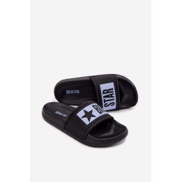 Juodos ir mėlynos vaikiškos šlepetės Big Star BIG STAR SHOES