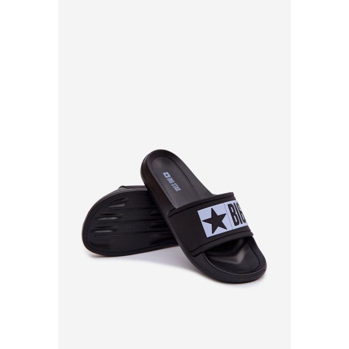 Juodos ir mėlynos vaikiškos šlepetės Big Star BIG STAR SHOES