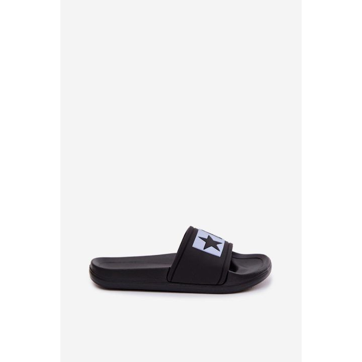 Juodos ir mėlynos vaikiškos šlepetės Big Star BIG STAR SHOES