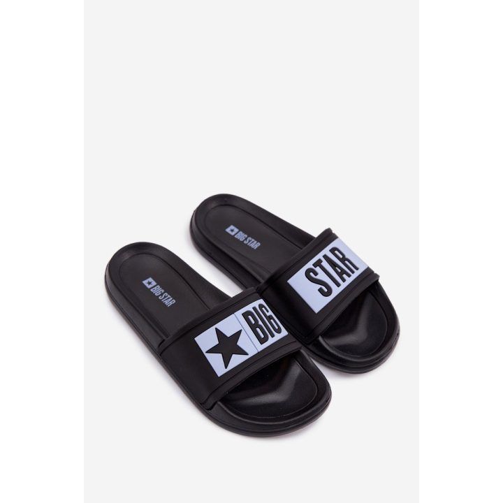 Juodos ir mėlynos vaikiškos šlepetės Big Star BIG STAR SHOES