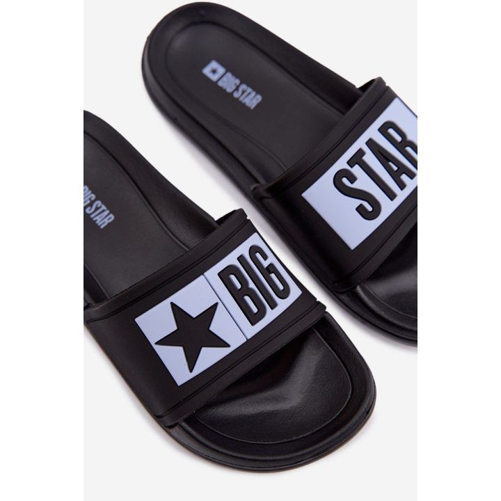 Juodos ir mėlynos vaikiškos šlepetės Big Star BIG STAR SHOES