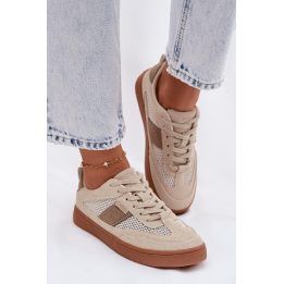 Kreminiai moteriški sportbačiai Big Star BIG STAR SHOES