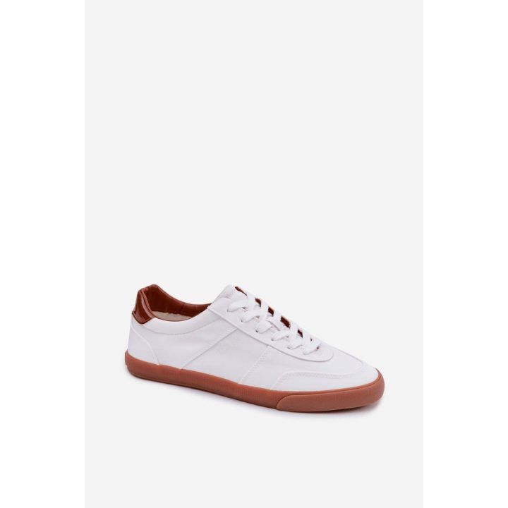 Balti moteriški sportbačiai žemu aulu Big Star BIG STAR SHOES