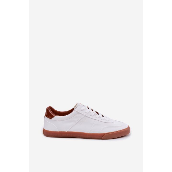 Balti moteriški sportbačiai žemu aulu Big Star BIG STAR SHOES