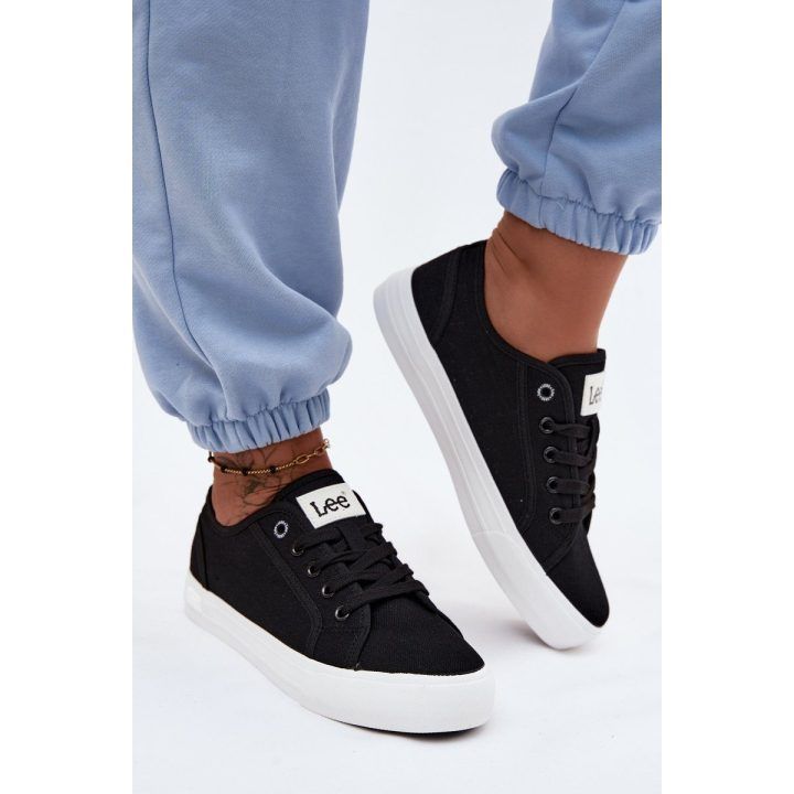 Moteriški sportiniai bateliai LEE AVA C LOW, juodi LEE