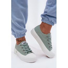 Moteriški sporto ir laisvalaikio bateliai ant platformos Lee Isla C Women Low, mėtų LEE