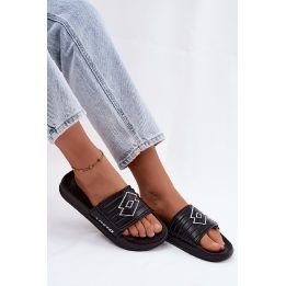 Juodos unisex šlepetės Lotto Flyde LOTTO