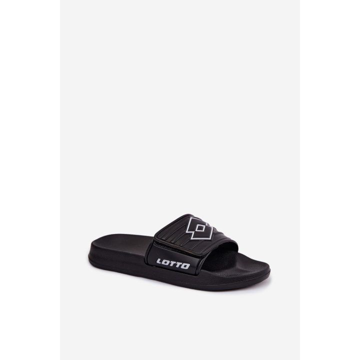Juodos unisex šlepetės Lotto Flyde LOTTO