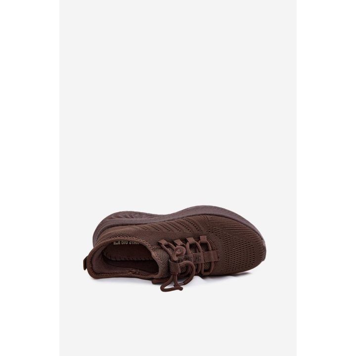 Moteriški įsmaunami sportbačiai Big Star UU274055, šokolado spalvos BIG STAR SHOES
