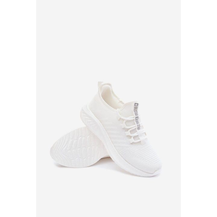 Vyriški lengvi tekstiliniai sportbačiai Big Star UU174004 balti BIG STAR SHOES