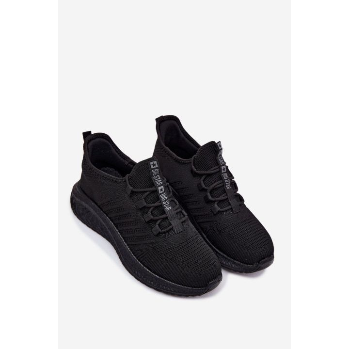 Juodi vyriški sportbačiai Big Star UU174003 BIG STAR SHOES
