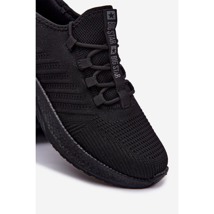 Juodi vyriški sportbačiai Big Star UU174003 BIG STAR SHOES